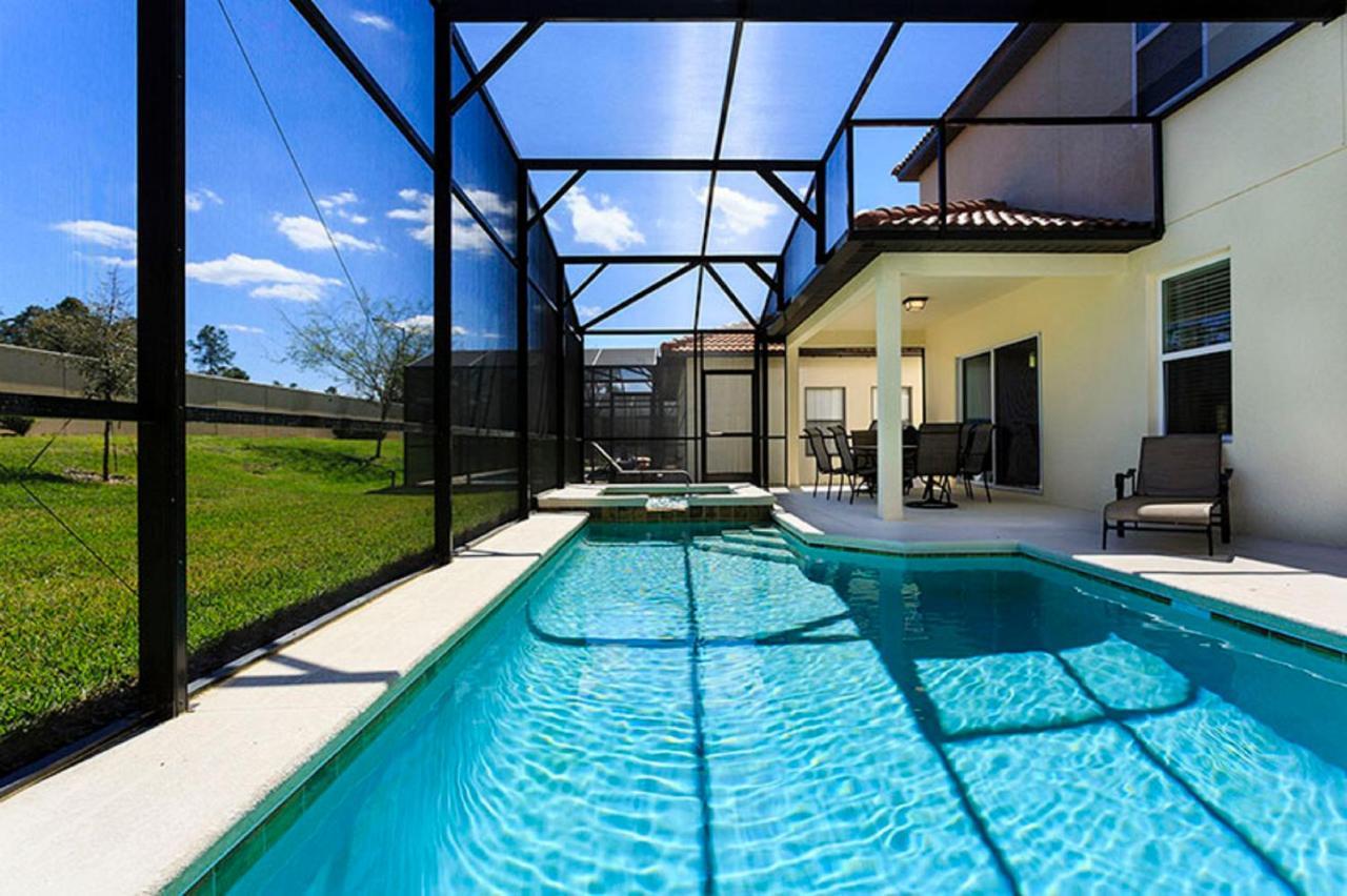 5Br 5 Bath Pvt Home Pool Bbq 11Min Disney 2744Ft Kissimmee Exterior photo