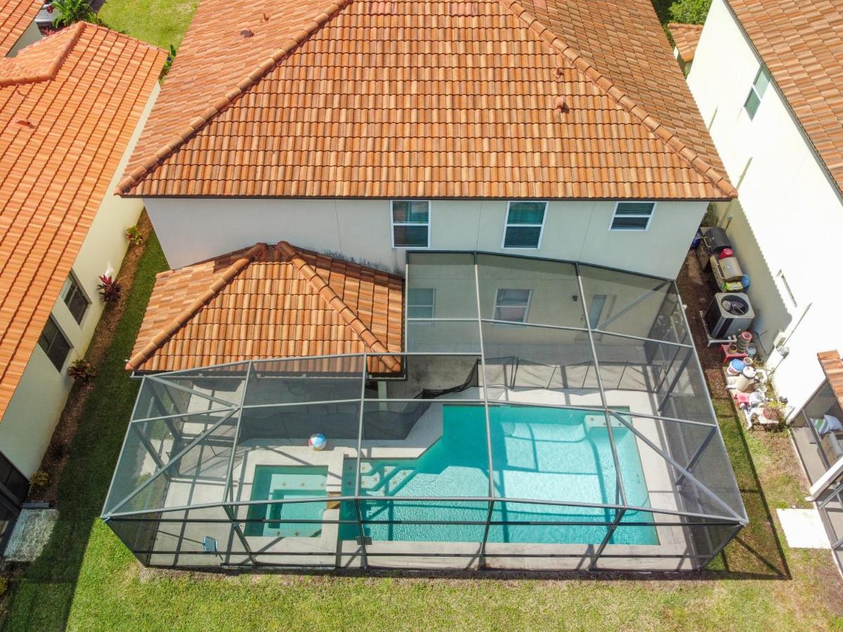 5Br 5 Bath Pvt Home Pool Bbq 11Min Disney 2744Ft Kissimmee Exterior photo